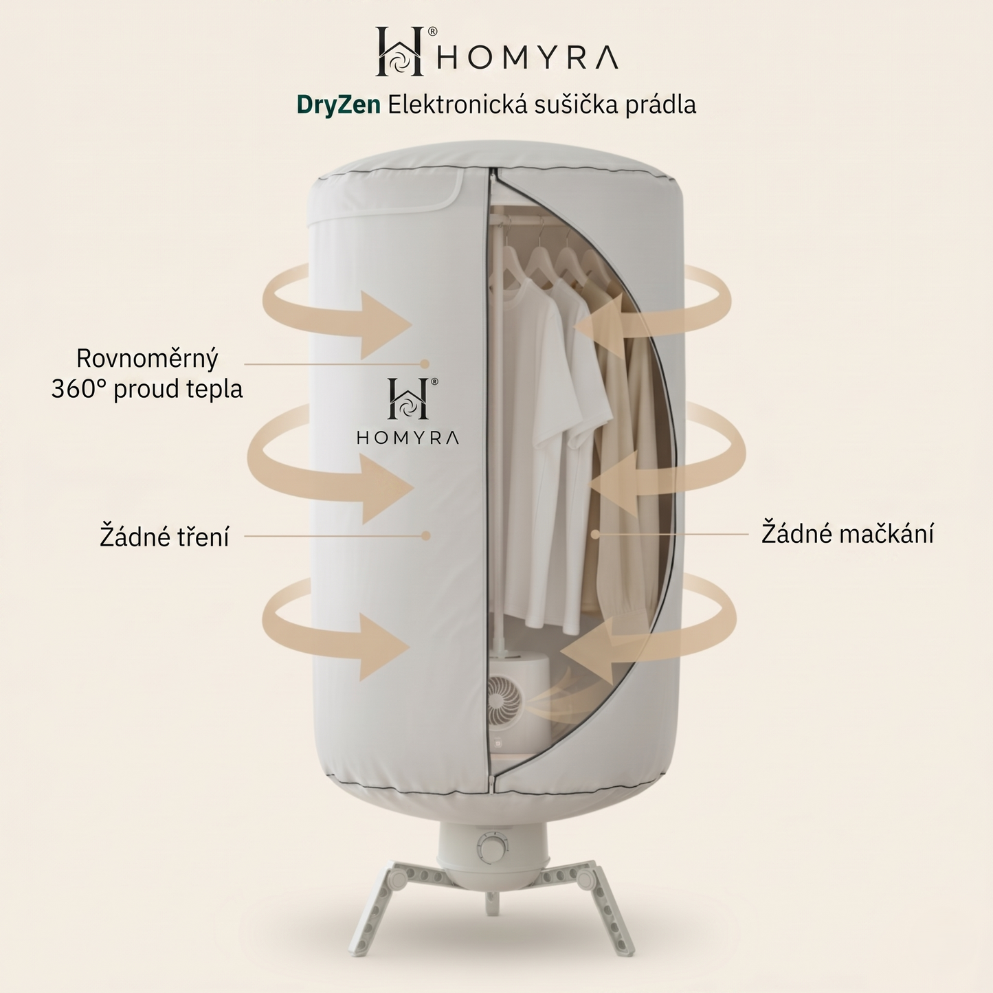 DryZen - Sušička, která vyžehlí vaše oblečení